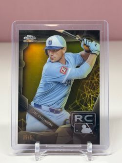 Topps chrome black jac caglianone /50