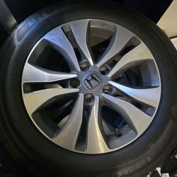 2015 Honda Accord Stock Rims & Tires 