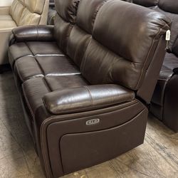 Leather Recliner 