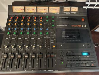 Tascam 246 Portastudio 4 Track 6 Channel Tape Recorder