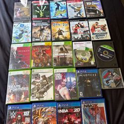 Video Games PC,PS4,PS3 ,PS2,DS,Xbox 360 $5 EACH Swipe Left 👈🏽 For Pictures 