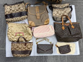 Lv, Dior, coach vintage bags
