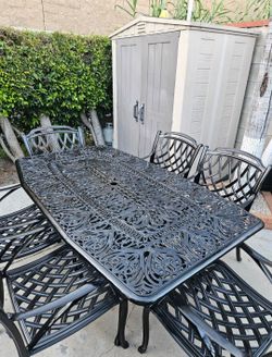 Patio set/outdoor dining set 7pc/outdoor Furniture/Cash Only