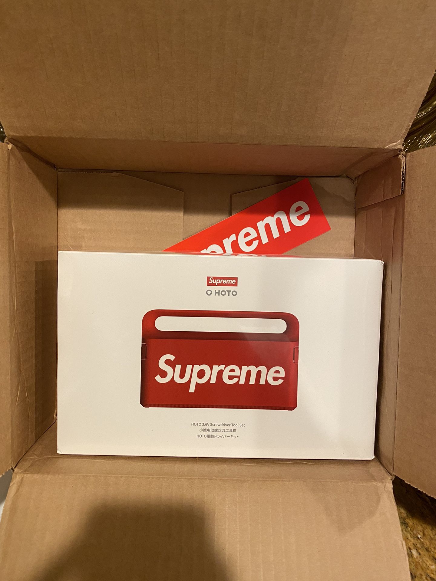 新品 Tool Supreme®/Hoto 5-Piece Supreme Red Tool 5-Piece Set Set