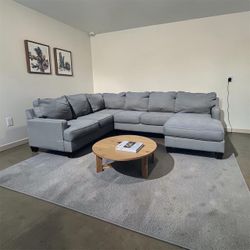 4PC Gray Ashley Sectional Couch Free Delivery 🚚