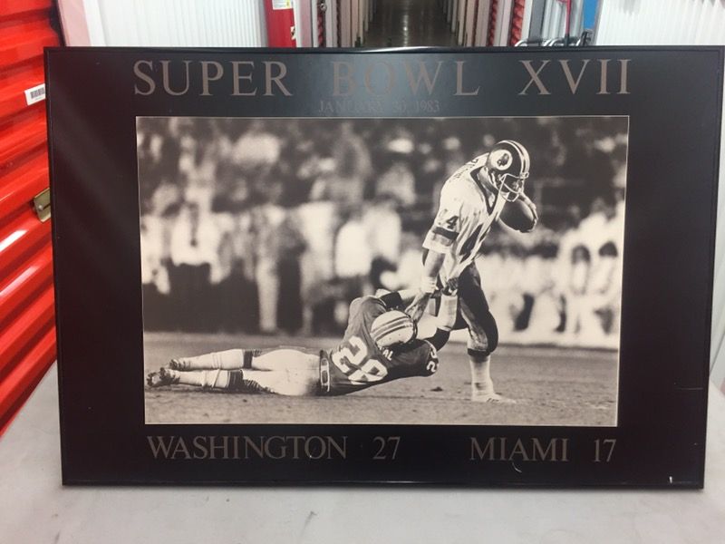 John Riggins super bowl run poster $85 for Sale in Gaithersburg, MD -  OfferUp