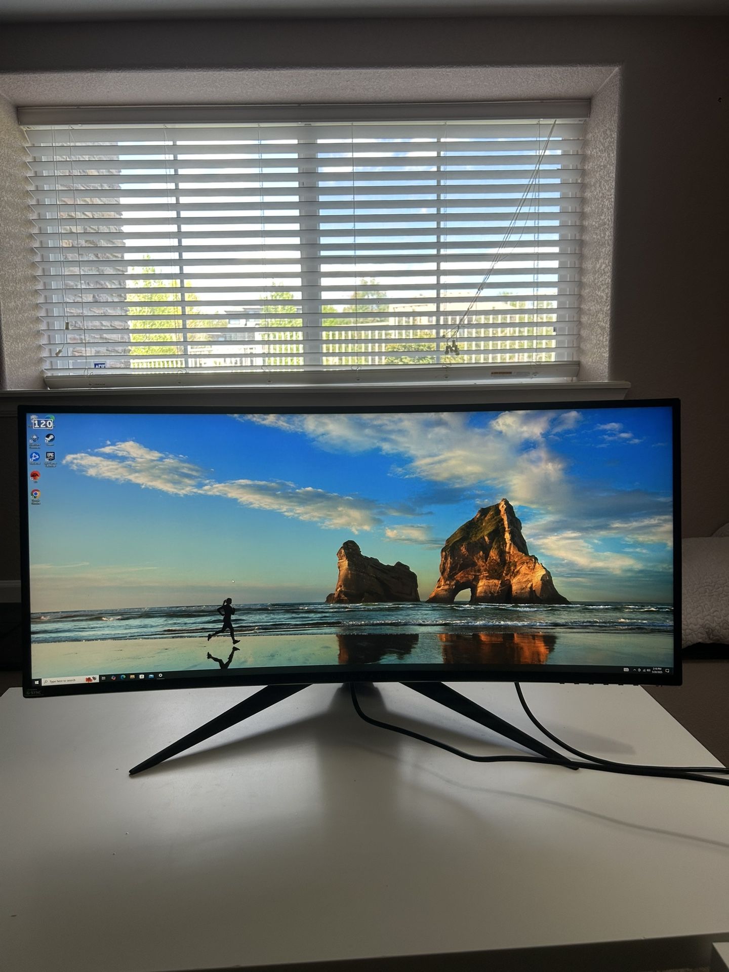 Alienware 120 hz 34 in monitor