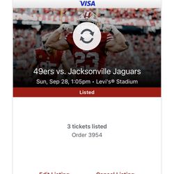 49ers Season Tickets Or Individual Games 