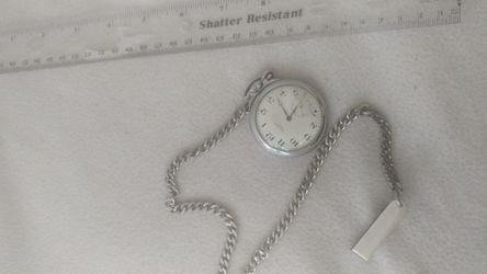 Vintage Waltham silver pocket watch