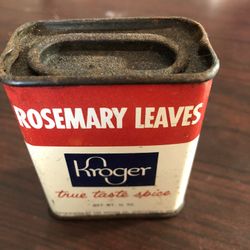 Vintage Kroger Spice Tin