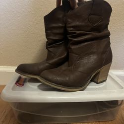 Women’s Cowboy Boot Faux Leather