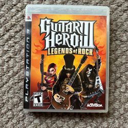 Guitar Hero 2: Legends Of Rock PS3