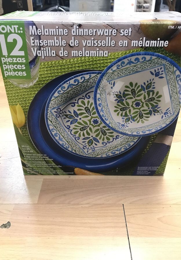 Costco Melamine Dinnerware Set