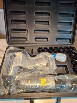 Central Pneumatic Combo Ratchet/Impact Set