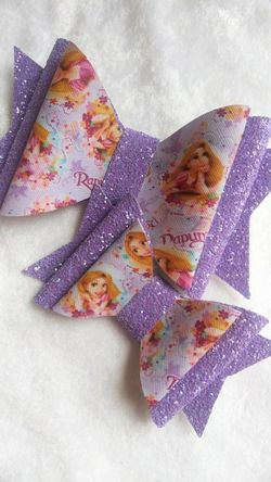 Repunzel hair bow