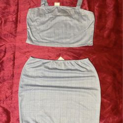 Plus Size Skirt Set