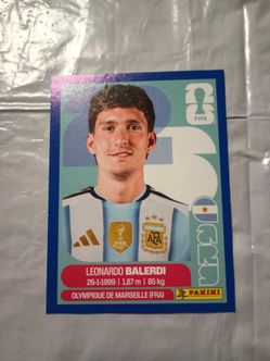 Panini FIFA World Cup Stickers cards blue parallel