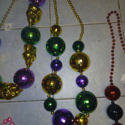 Big Mardi Gras Beads