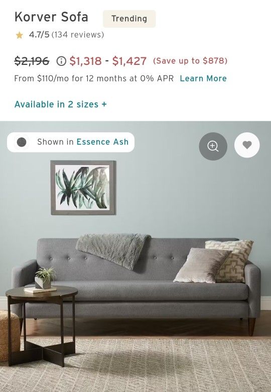 Joybird Sofa