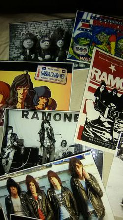 RAMONES STICKERS SET