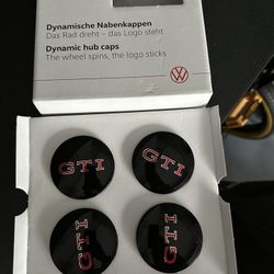 VW Golf GTI OEM Dynamic hub caps