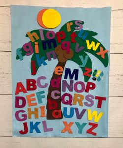 Chicka Chicka Boom Boom Felt Board Story and 2 BOOKS! (Great for Preschool Kindergarten!)