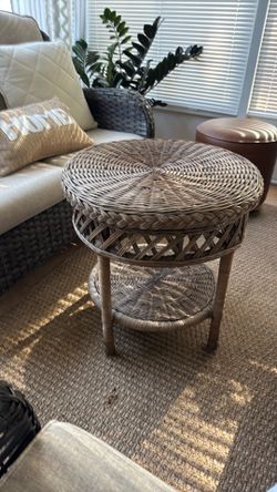 Wicker table