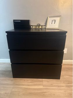 Black dresser ikea