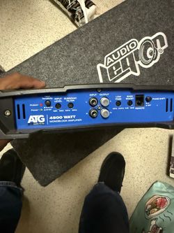 ATG Box Dual 12 Woofers And Amp Combo