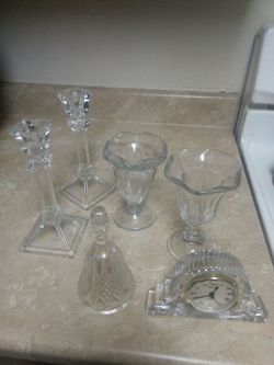 CRYSTAL LEGENDS CLOCK