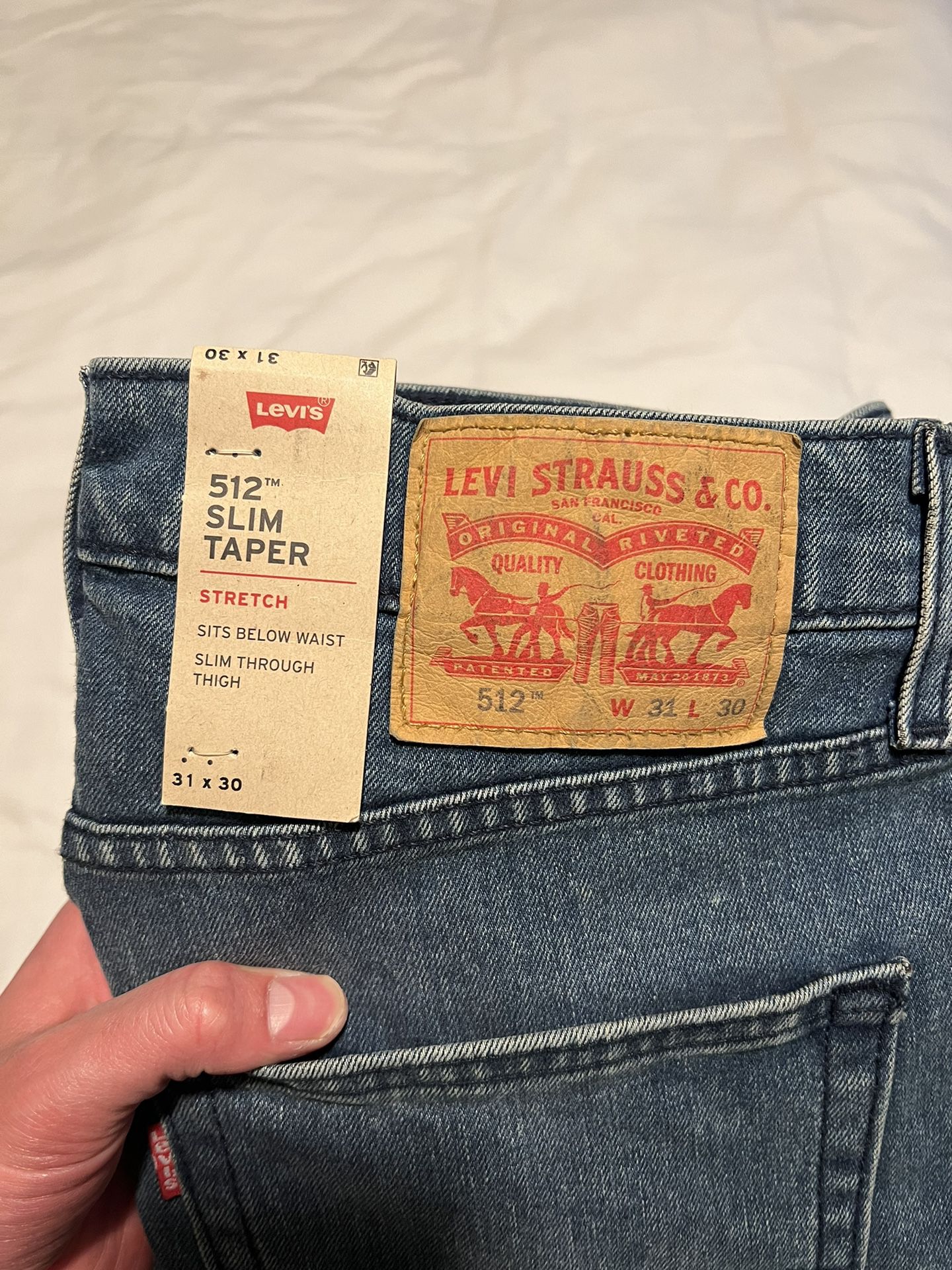 Brand New Levi’s 512 31x30 Jeans 