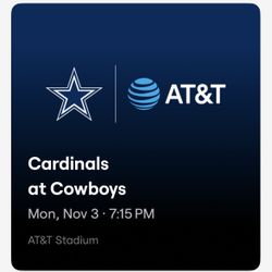 Tickets  Arizona Cardinals Vs. Cowboys