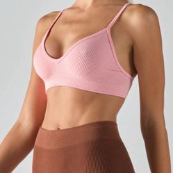 Candy Pink Sport Bra