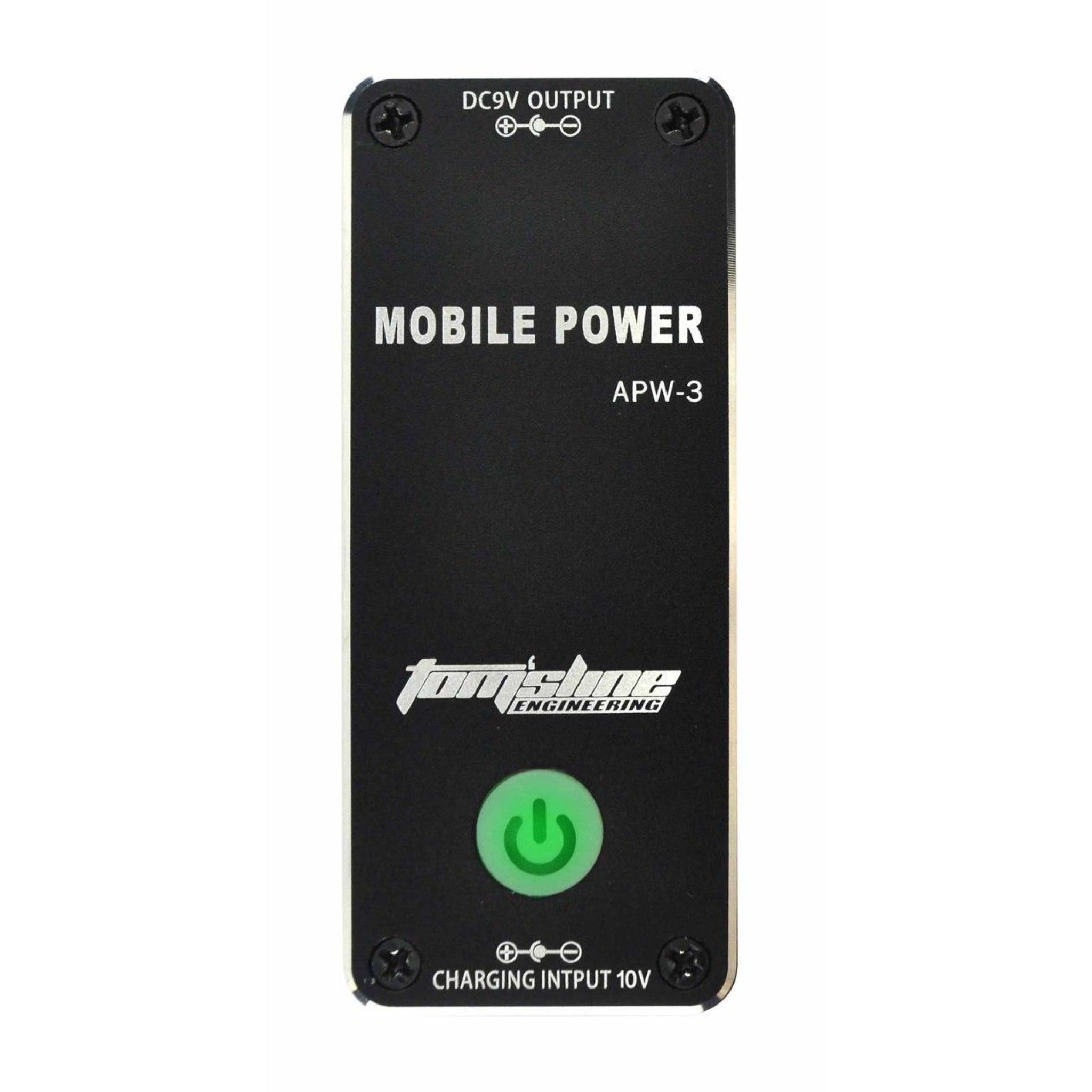 Rechargeable Power Bank for Guitar Pedals & PhonesToms Line TOM-APW-3