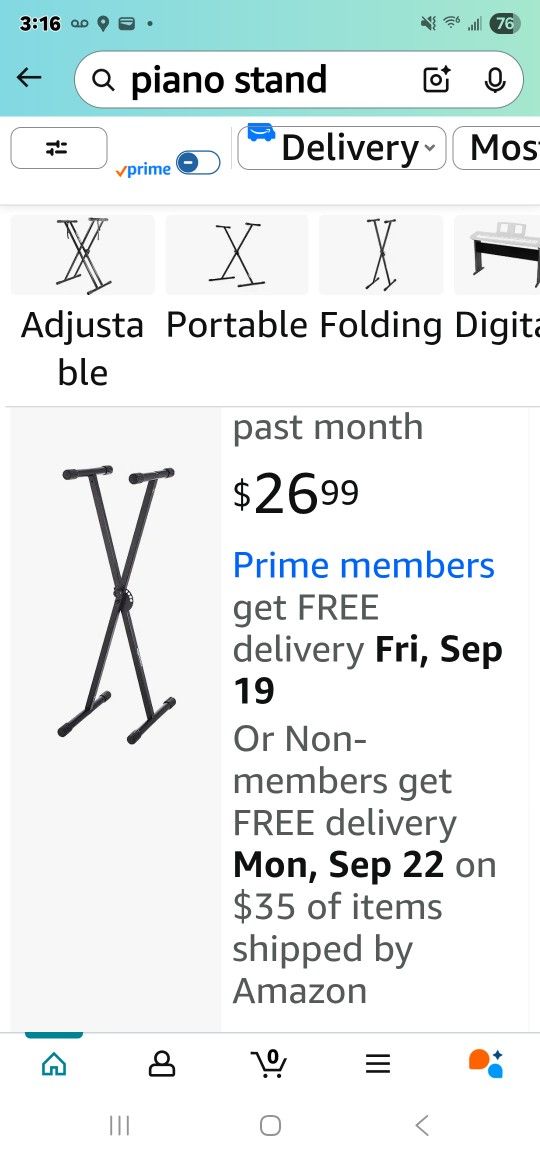 Piano Keyboard Stand