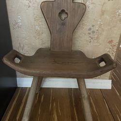 Antique Birthing Chair