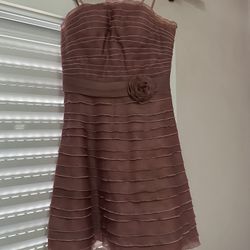 Dusty Pink Party Dress