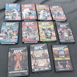 Vintage UFC DVD Set