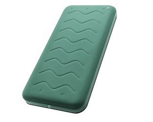 QPAU Twin Size Air Mattress Camping Pad - 9" Thick R8- 10 Insulated Inflatable Mattress with Foam Comfort & Foot Pump, Twin Air Mattress for Camping, 