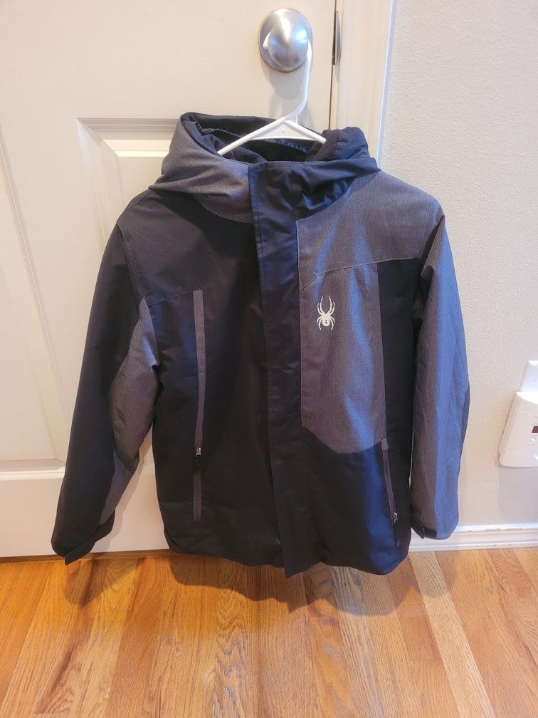 Spyder Youth Winter Jacket Size 12/14 Excellent Condition