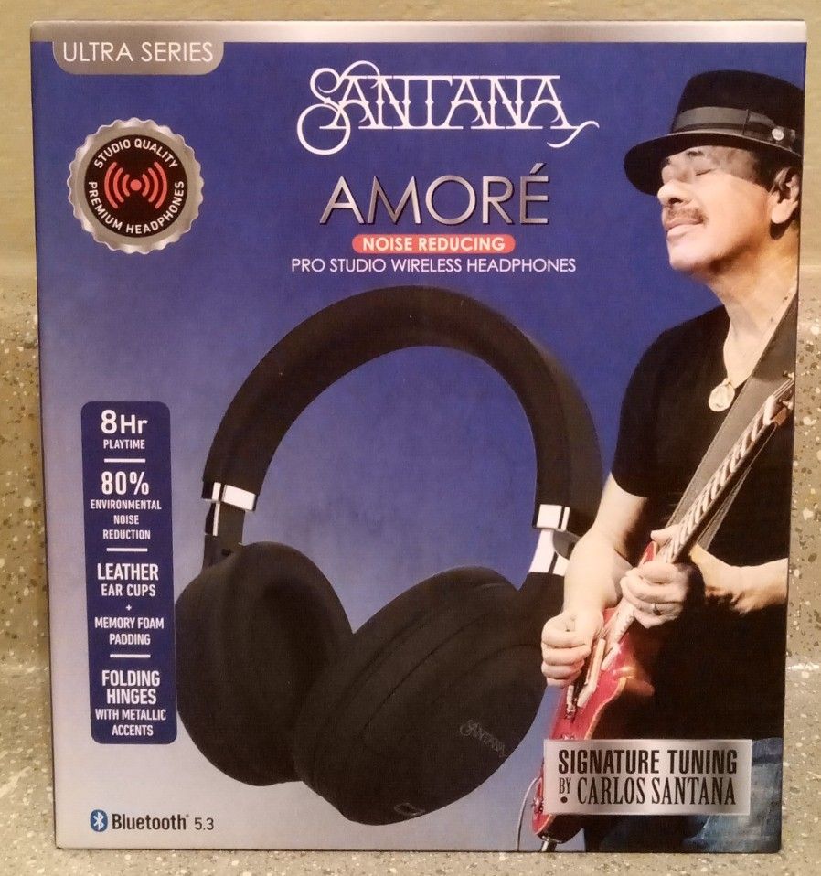 New- Wireless Headphones By Santana
