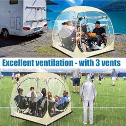 Eapele Sports Tent - Instant Pop-Up Shelter, 1-6 Person, Rain Protection for Sports, Camping, Fishing & Parades