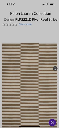 Ralph Lauren Area Rug 9ft By 14