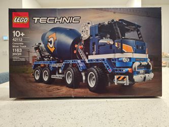 LEGO TECHNIC CONCRETE MIXER TRUCK 42112 RETIRED