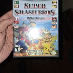GAME CUBE SMASH BROS 