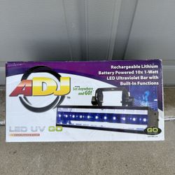 ADJ LED UV Black Light - Battery Powered