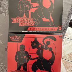 Pokémon Destined Rivals Pokemon Center Exclusive Etb 