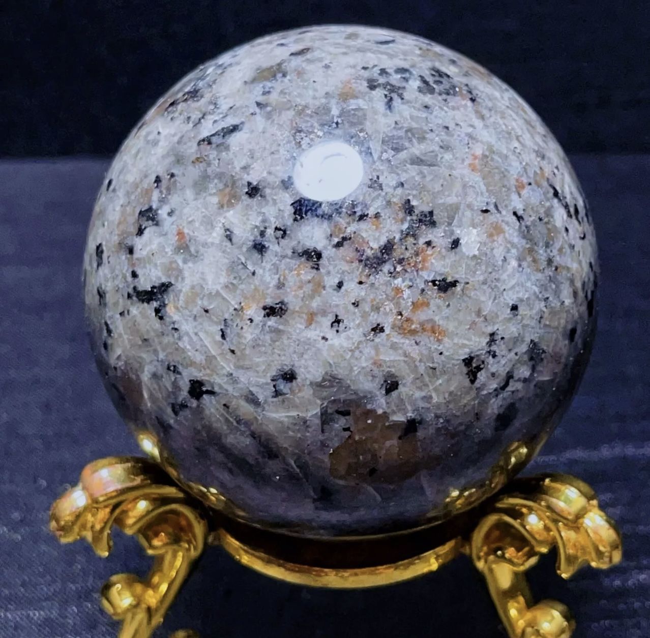 3.5 Lb Natural Yooperlite Sphere Ball Crystal Stone Healing L2065