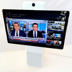 FACEBOOK META PORTAL PLUS 15.6" TOUCH SMART VIDEO- Web browser YouTube Videos and much more 