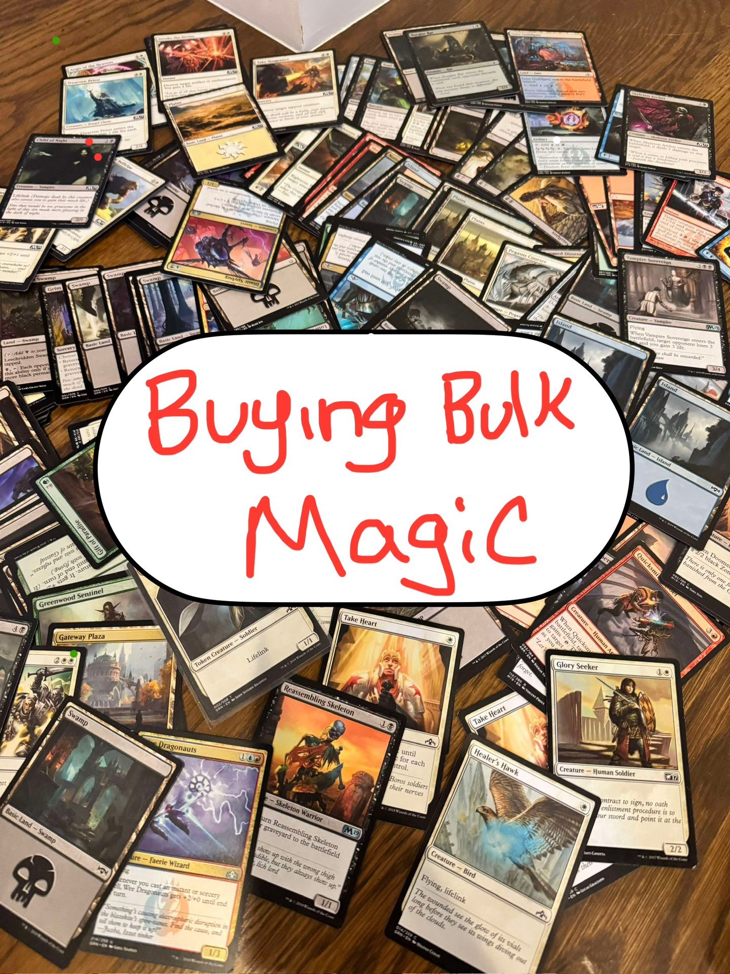 Magic the Gathering MTG Bulk Cards WTB!